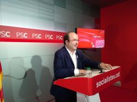 Iceta tras la decisión de BComú: "No podremos mirar como hacíamos hasta ahora" a los 'comuns'