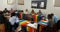 PSOE-A pide el "mayor consenso" para la ley "pionera" contra la discriminación al colectivo Lgtbi