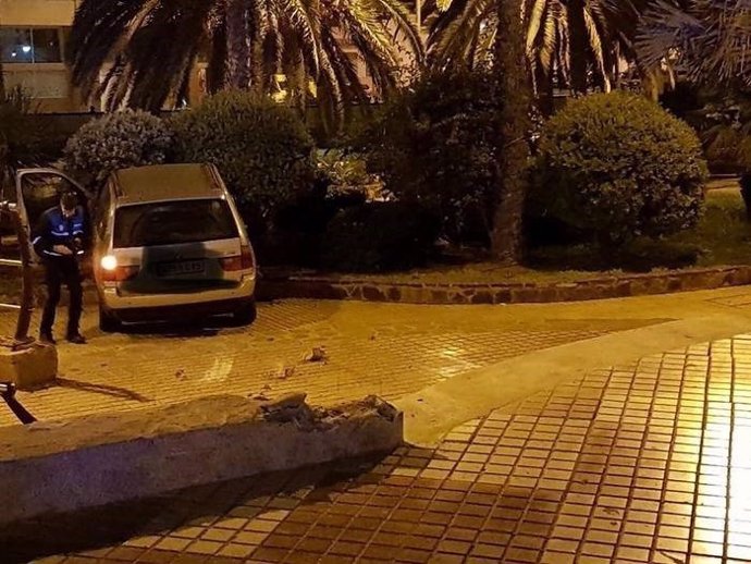 Accidente de tráfico en Melilla