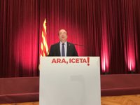 Iceta solo reeditaría un tripartito si no es "para prolongar el proceso" soberanista