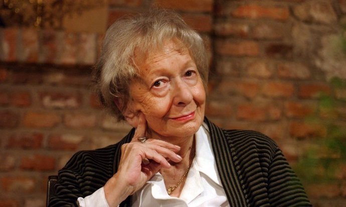 La escritora polaca Wislawa Szymborska