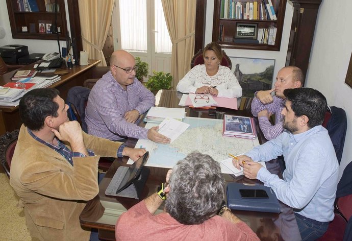 Reunión de Diputación de Cádiz con red Guadalinfo