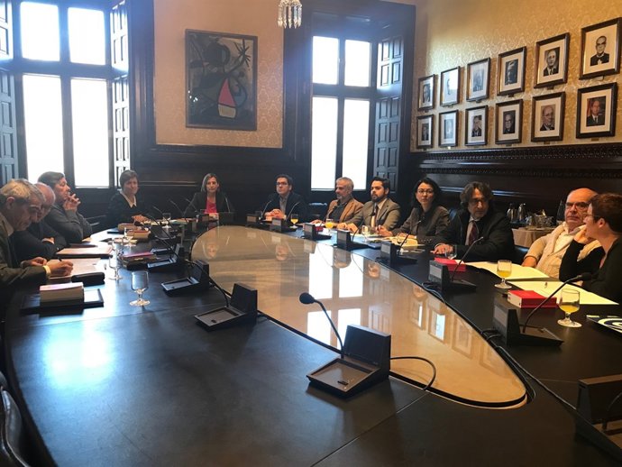 Reunió de la Diputació Permanent del Parlament