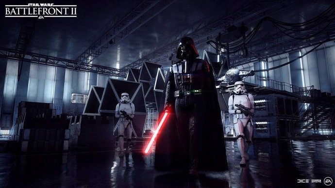 Star Wars Battlefront II héroes darth vader luke skywalker