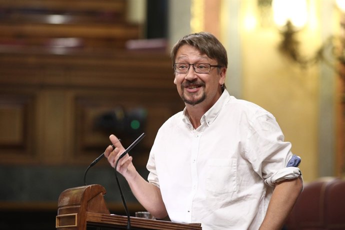 Xavier Domènech, portaveu d'En Comú