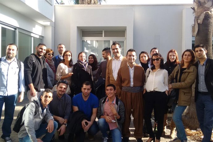 Acogida de un alumno refugiado sirio en la UAL