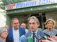 De la Serna valora que la licitación de la rehabilitación del Teatro María Luisa de Mérida inicia un "proceso imparable"