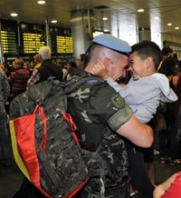 Regresa a Gran Canaria la primera rotación del contingente BRILIB XXVII tras pasar los últimos meses en Líbano