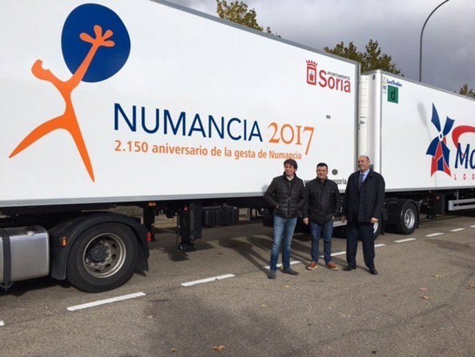 Rótulo de Numancia 2017 de la empresa De Pedro-Molinero