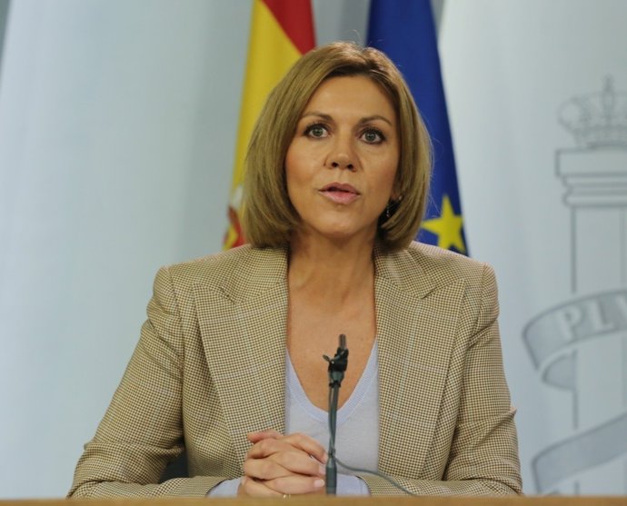 Roda de premsa de Cospedal després del Consell de Ministres