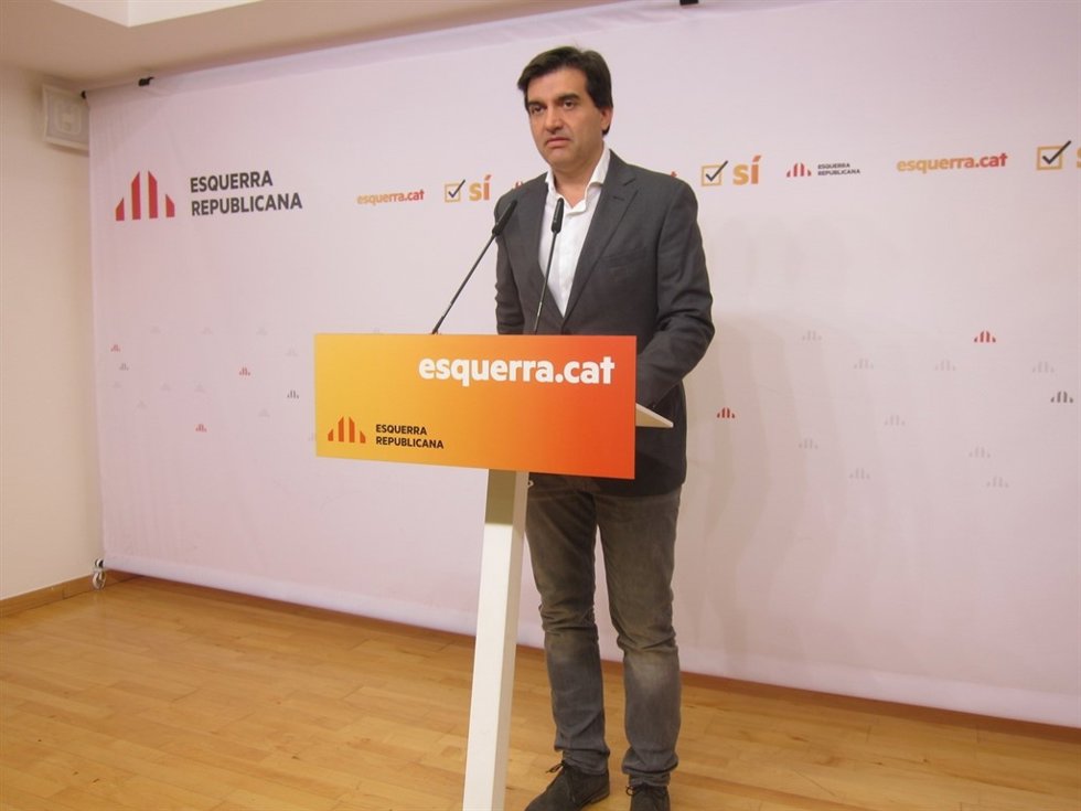 El portavoz de ERC, Sergi Sabrià