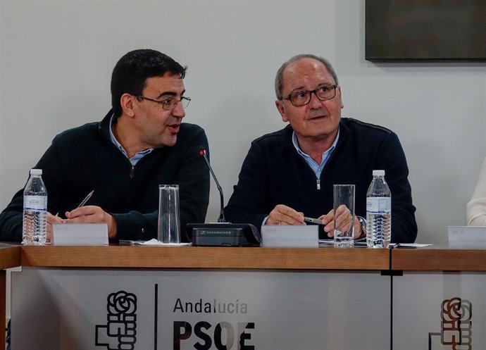 Mario JIménez y Juan Cornejo, este lunes