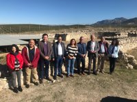 Cultura destina 360.000 euros a trabajos de recuperación y preservación de la villa romana de Bruñel, en Quesada