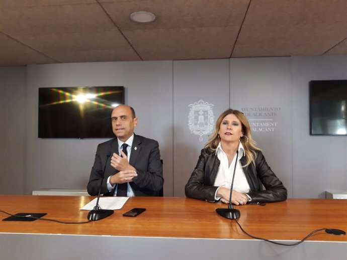 Gabriel Echávarri y Eva Montesinos, imagen de archivo