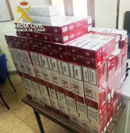Tabac de contraban intervingut a Valls de Valira (Lleida)
