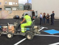 Crean 19 aparcamientos junto al centro de salud de Barranco Grande