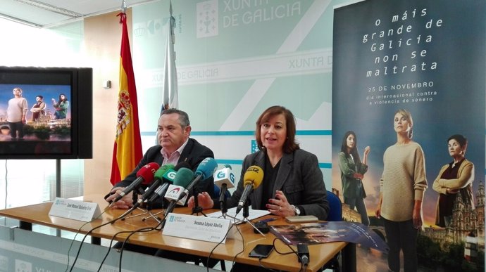 Presentación de la campaña contra la violencia machista en Lugo