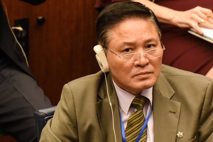 El embajador de Corea del Norte ante la ONU, Ja Song Nam (ARCHIVO)