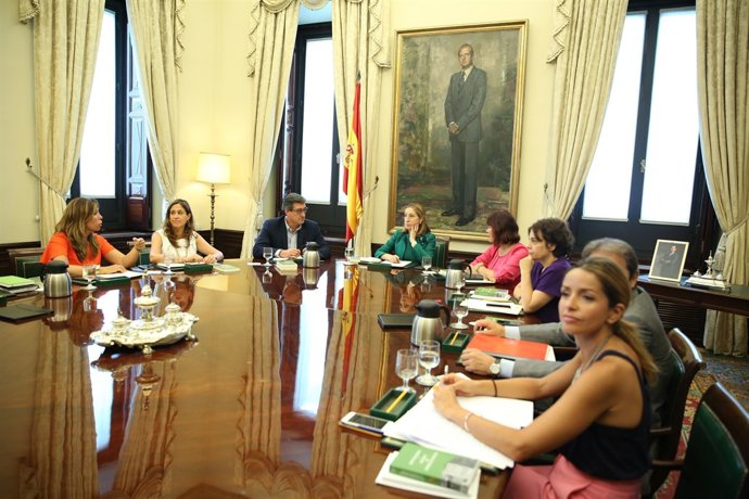 Ana Pastor presideix la Mesa del Congrés dels Diputats