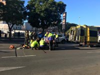 Dos heridos graves en sendos atropellados en vías de la Región