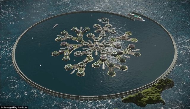 Proyecto de ciudad flotante