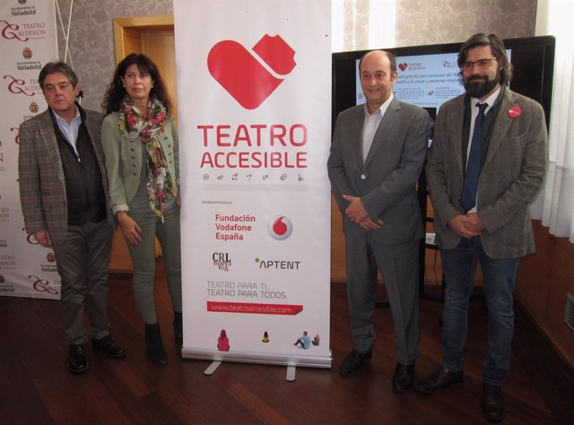 Presentación de la iniciativa 'Teatro Accesible' en el Calderón 
