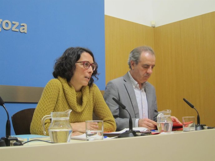 Elena Giner, en rueda de prensa este martes en el Ayuntamiento