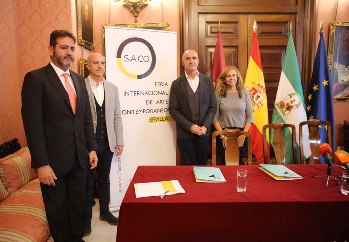 Presentación de la III edición de la Feria de Arte Contemporáneo (SACO)