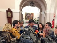 Marín (Cs) se reúne con el alcalde de Cádiz para tratar temas en los que "pueda ayudar" en el Parlamento
