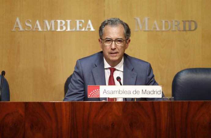 Enrique Ossorio, portavoz del PP en la Asamblea de Madrid