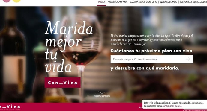 Campaña Marida mejor tu vida con vino 