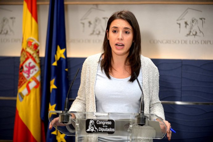 Irene Montero, portaveu de Podem al Congrés