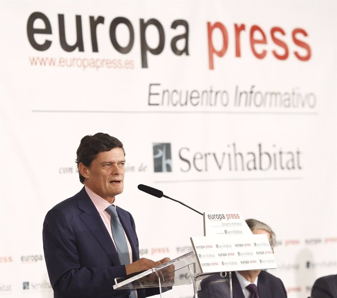 El presidente de la Sareb, Jaime Echegoyen, en los Desayunos de Europa Press