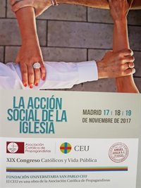 El XIX Congreso Católicos y Vida Pública presenta a la Iglesia como "una adelantada en acción social"