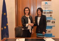 La Obra Social 'la Caixa' aporta 6.000 euros para aulas de refuerzo y aprendizaje en Ejea