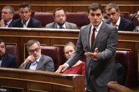 Ciudadanos presentará enmiendas en el Congreso para tumbar el cupo y el concierto vascos