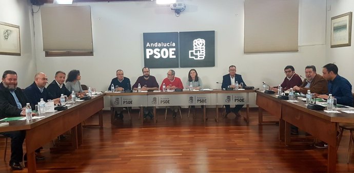 Reunión del PSOE-A sobre memoria histórica