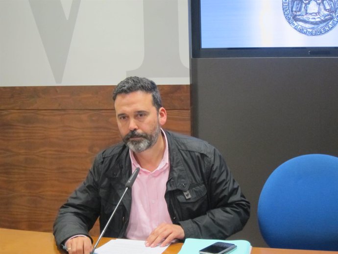 El concejal de Seguridad Ciudadana de Oviedo, Ricardo Fernández. 