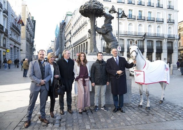 Asistentes a la presentación de Madrid Horse Week