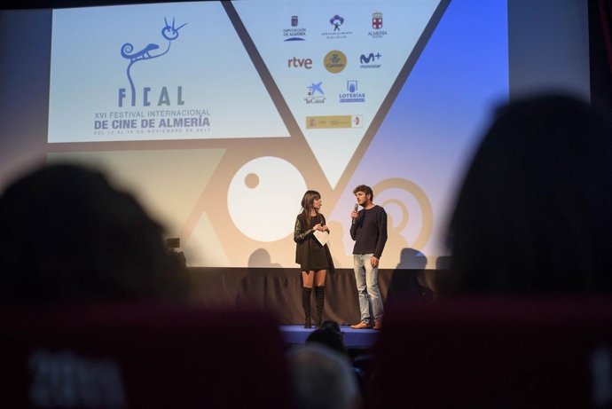 La periodista Marta Rodríguez y el realizador Jaime García Parra en la sesión.