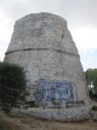 ARCA y GEFB denuncian el estado de abandono y peligro público de la torre de defensa de Capdepera