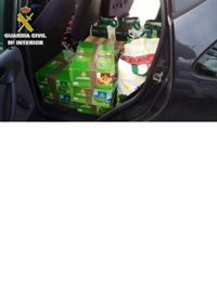 Intervenidos en San Roque 293 kilos de picadura de tabaco de contrabando para cachimba