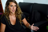 Logroño inaugura la ruta de Podemos 'Conectar España' con la presencia de la diputada Noelia Vera