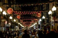 Unas 780.000 micro bombillas LED iluminarán la Navidad en Las Palmas de Gran Canaria