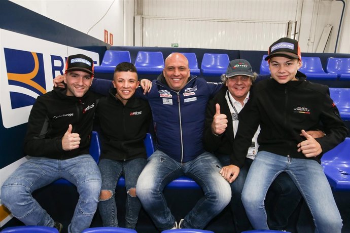 Xavier Simeón, Livio Loi, Raúl Romero, Freddy Tacheny y Barry Baltus