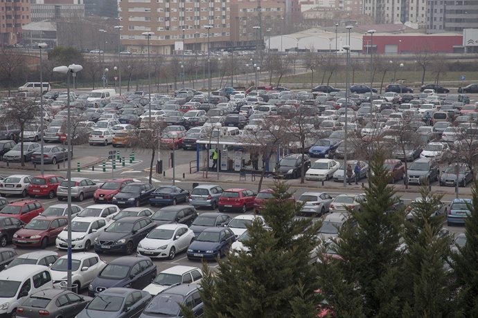 Parking Oeste del San Pedro de aparcamientos CIBIR