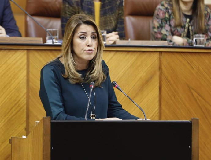 Susana Díaz, hoy en el Debate sobre el Estado de la Comunidad