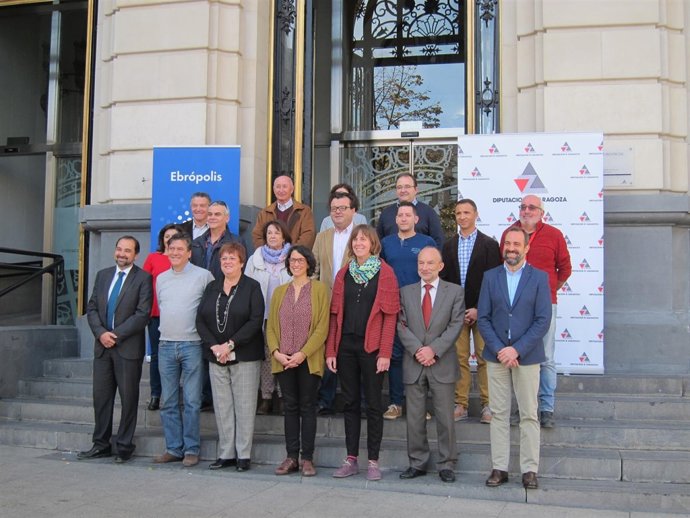 El II Foro de Alcaldes de Ebrópolis se ha celebrado hoy en la DPZ