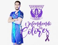 El Leganés vestirá su segunda equipación ante el Barça para denunciar la violencia de género