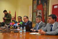 Collado asegura que la UCLM ni "chantejea" ni "mete miedo" al anunciar recortes si no dispone de financiación suficiente